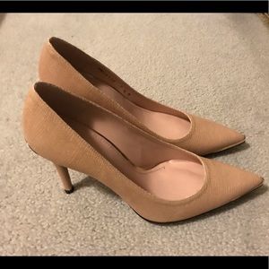 Stuart Weitzman Nude Heels 7.5M